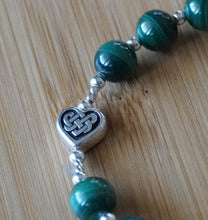 Load image into Gallery viewer, Celtic Irish Rosary Bracelet