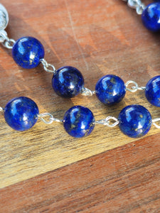 Lapis Lazuli Seven Sorrows of Mary Rosary