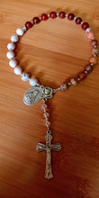 Load image into Gallery viewer, St Kateri Stone and Silver Chaplet
