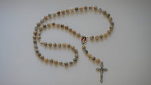 Load image into Gallery viewer, Divine Mercy Chaplet - Stone and Silver
