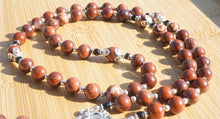 Load image into Gallery viewer, Red Jasper and Black Onyx Rosary
