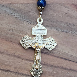 Lapis Lazuli FSSP Seminary Rosary