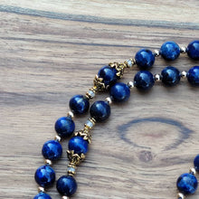 Load image into Gallery viewer, Lapis Lazuli FSSP Seminary Rosary
