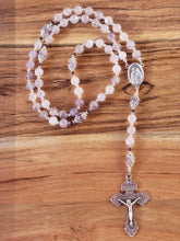 Load image into Gallery viewer, Lavender Amethyst Rosary
