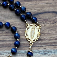 Load image into Gallery viewer, Lapis Lazuli FSSP Seminary Rosary
