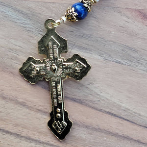 Lapis Lazuli FSSP Seminary Rosary