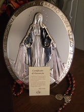 Load image into Gallery viewer, Florence Miraculous Medal Sterling Silver Plaque
