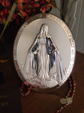 Load image into Gallery viewer, Florence Miraculous Medal Sterling Silver Plaque
